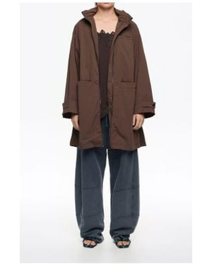 Bimba Y Lola A-Line Trench - Brown