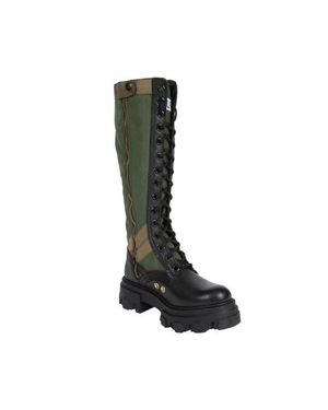 Urbnkicks Tall Jungle Boots - Black