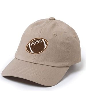 Sweet Wink Football Patch Baseball Hat - Brown