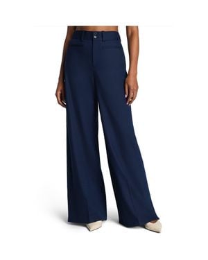 Spanx Super Wide Leg Pants - Blue