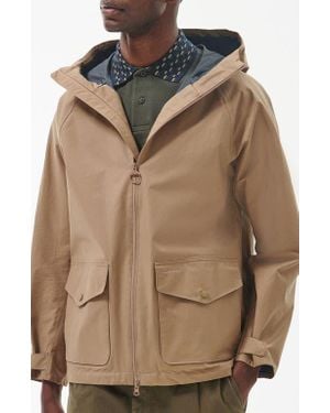 Barbour Whitstone Waterproof Jacket - Brown