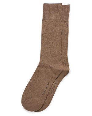 Cole Haan Argyle Dress Socks - Brown