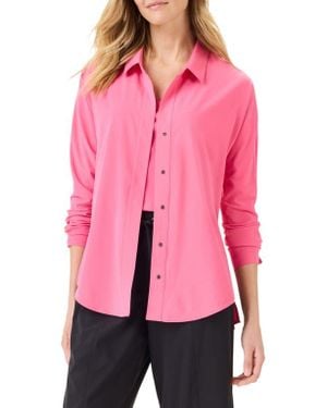 NZ ACTIVE by NIC+ZOE Tech Stretch Snap Shirt - Pink