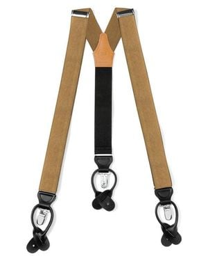 Cufflinks Inc. Heathered Adjustable Suspenders - White