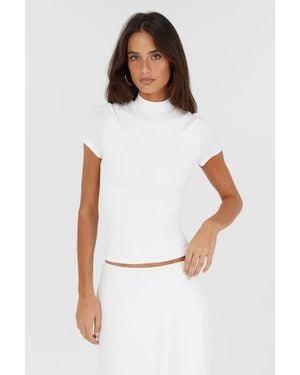 Sasha Therese Madeleine Tee - White