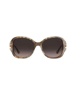 Stuart Weitzman 58Mm Gradient Square Sunglasses - Brown