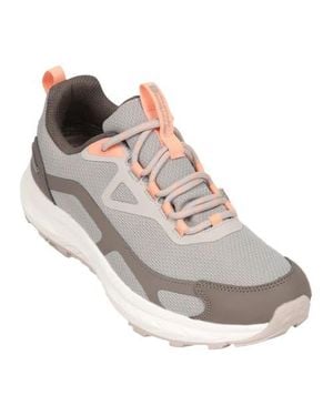 Mountain Warehouse Magnitude Outdoor Waterproof Walking Sneakers - Gray