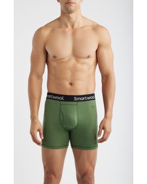 Smartwool Merino Boxer Briefs - Green