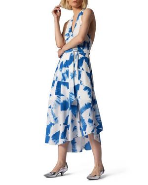Equipment Alejandra Silk Dress - Blue