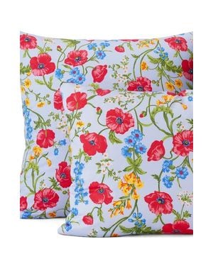 Lands' End 400 Thread Count Premium Supima Cotton No Iron Sateen Pillow Sham - Multicolor