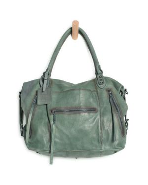 Free People We The Free Emerson Leather Tote - Green
