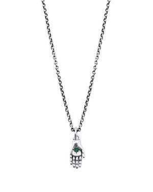 Serge Denimes Oracle Necklace - Metallic