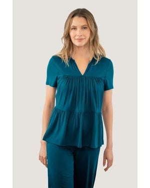 JJwinks Top Tier Lounge Tee - Blue