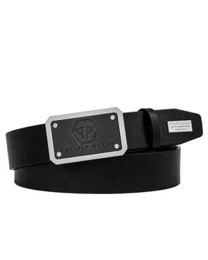 Philipp Plein Belt Hexagon - Black