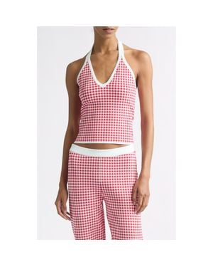 Posse Micah Halter Top - Red