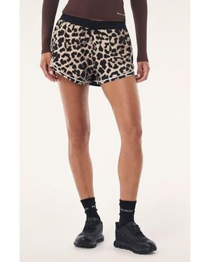P.E Nation Linear Drawstring Shorts - Black