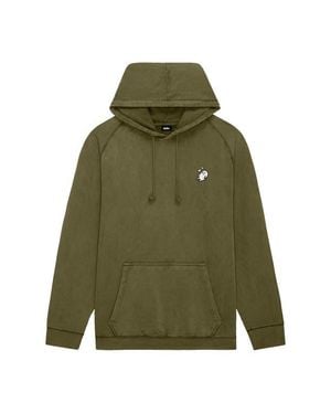 Alix Heartly Ghost Mineral Washed Hoodie - Green
