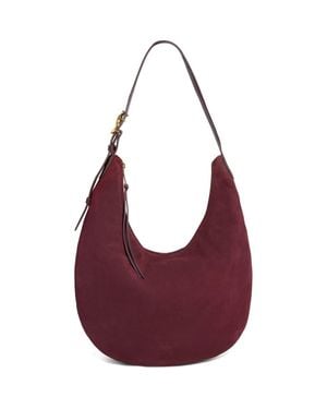 Aimee Kestenberg Large Unity Suede Hobo Bag - Purple