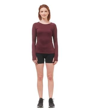Rebody Active Citizen Compression Long Sleeve Top - Red