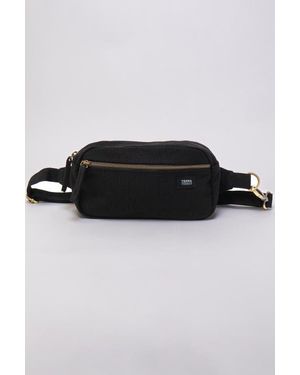 Terra Thread Organic Cotton Sling Belt Bag - Black