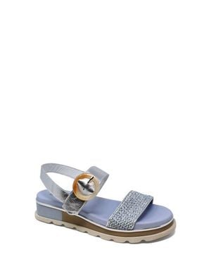 DJANGO & JULIETTE Chaviva Backstrap Sandal - White