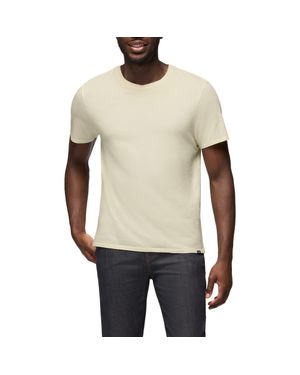 Prana Everyday Short Sleeve Regenerative Organic Cotton T-Shirt - Natural
