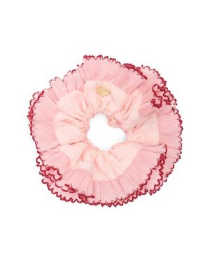 L. Erickson Lilo Floral Scrunchie - Pink
