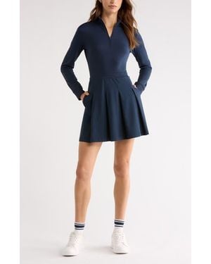 princess polly baby blue dress Buy Gia Blue Striped Cotton Tunic Dress from Westside main image 1