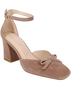 Pelle Moda Heleen Ankle Strap Pump - Brown