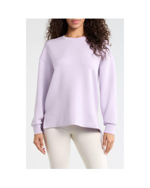 Spanx Airessentials Crewneck Sweatshirt - Purple