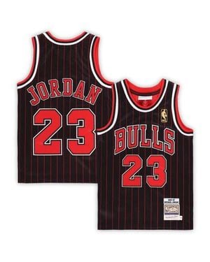 Mitchell & Ness Preschool Michael Jordan Chicago Bulls 1996/97 Hardwood Classics Authentic Jersey - Red