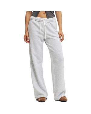 Cotton On Wide Leg Sweatpant - White