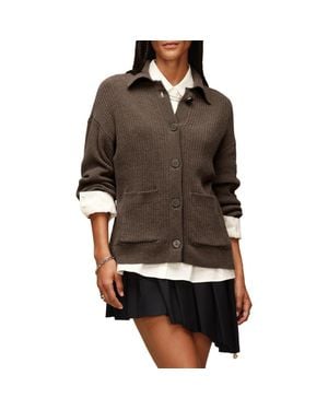 UGG Junipher Cozy Knit Lite Cardigan - Brown