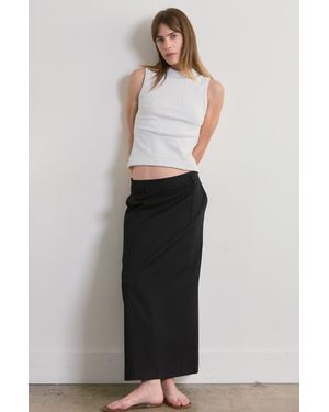 ALMINA CONCEPT Classic Round Neck Tank - White