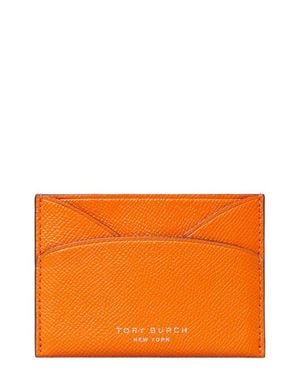 Tory Burch Flat Card Case - Orange