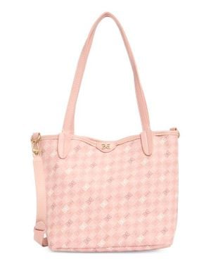 Sam Edelman Small Harper Monogram Shopper Tote - Pink