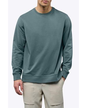 Cuts Hyperloop Split Hem Sweatshirt - Blue
