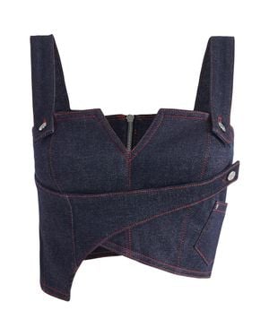 Jendue Harvey Crop Top - Blue