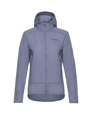 Gore Wear Fernflow Hooded Windbreaker - Blue