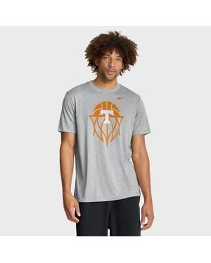 Nike Tennessee Volunteers Basketball Icon Legend Dri-Fit T-Shirt - Gray