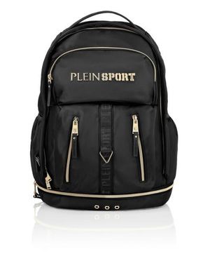 Philipp Plein Technical Backpack Ps - Black