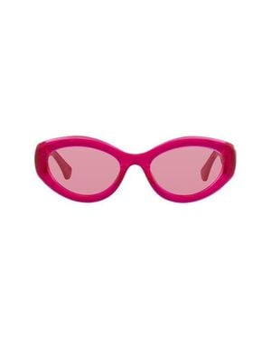 Kurt Geiger 54Mm Cat Eye Sunglasses - Pink