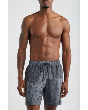 Saint Studio Lido Swim Trunks - Blue