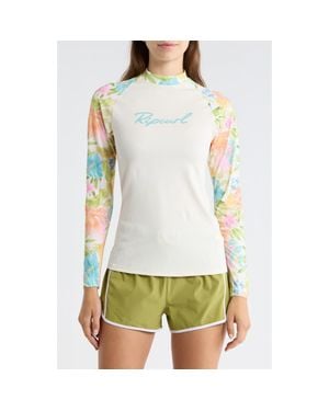 Rip Curl Catalina Island Long Sleeve Rashguard - Green