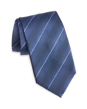 Tom Ford Ombré Stripe Jacquard Silk Tie - Blue
