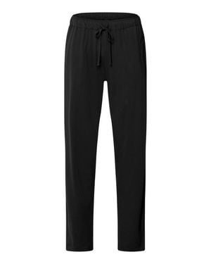 Hanro Night And Day Cotton Drawstring Pants - Black