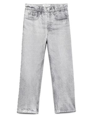Rag & Bone Kids' Rb Miramar Mini Wide Leg Pants - Gray