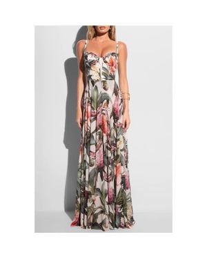 TA3 Mega Sculpting Push-Up Maxi Dress - Multicolor