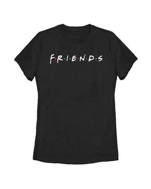 Friends Classic Tv Logo Graphic T-Shirt - Black