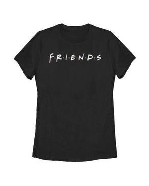 Friends Classic Tv Logo Graphic T-Shirt - Black